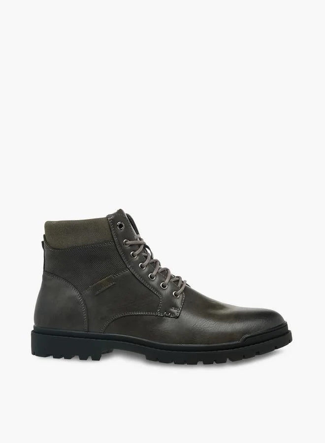 Lee Cooper Men Lace-Up Ankle Boots